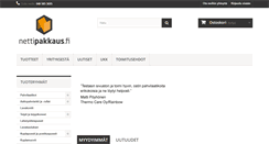 Desktop Screenshot of nettipakkaus.fi